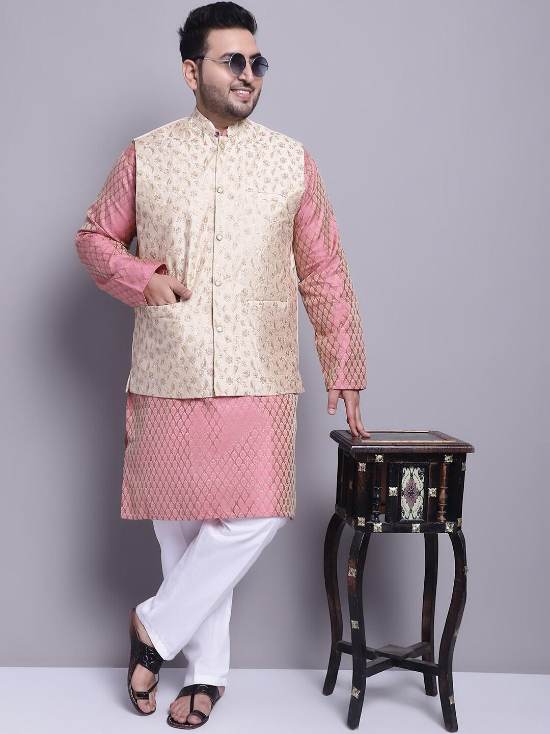 SOJANYA PLUS Regular Kurta with Pyjamas & Nehrujacket - Image 1