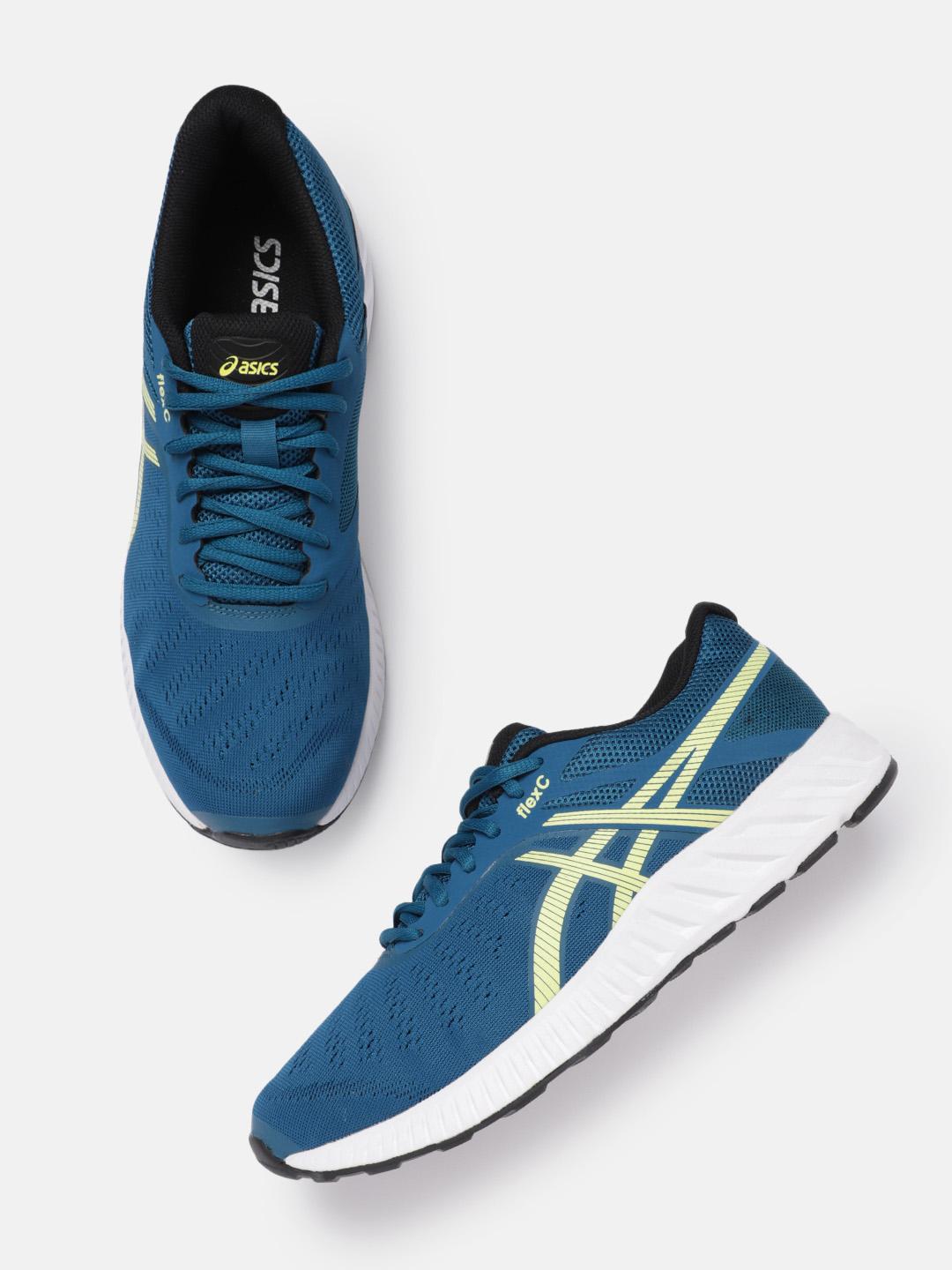 Buy ASICS Men Woven Design FLEXC Everyday Sneakers with Brand Logo