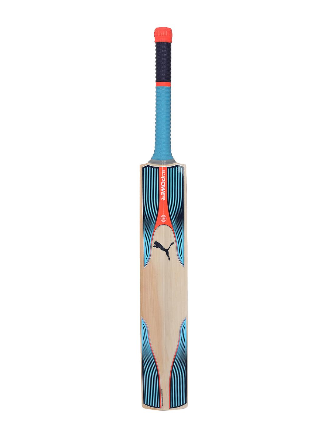 Buy Puma Beige Blue evoPOWER Cricket Bat Cricket Bats for