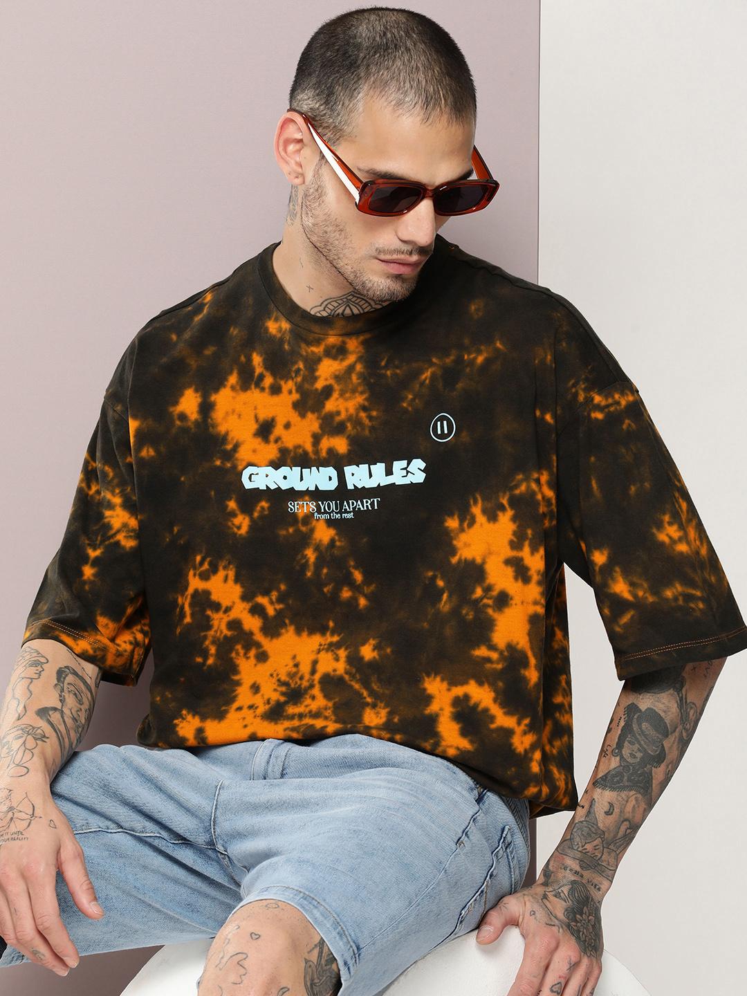 DIESEL ディーゼル T-Cranet-LS tie-dye T-shirt Diesel Tie-dye T