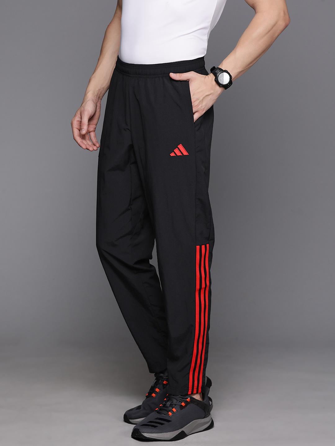Track Pants Black Adidas Tracksuit With Red Stripes Buy ADIDAS Men