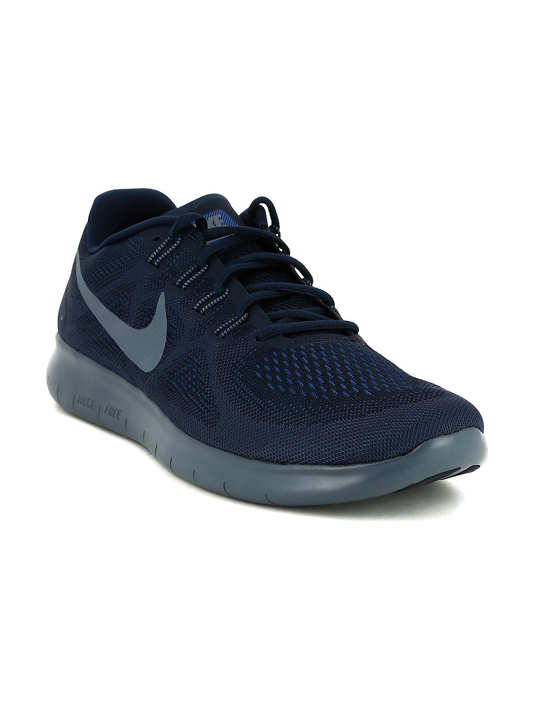 Buy Nike Men Navy Blue FREE RN Running Shoes Sports Shoes for