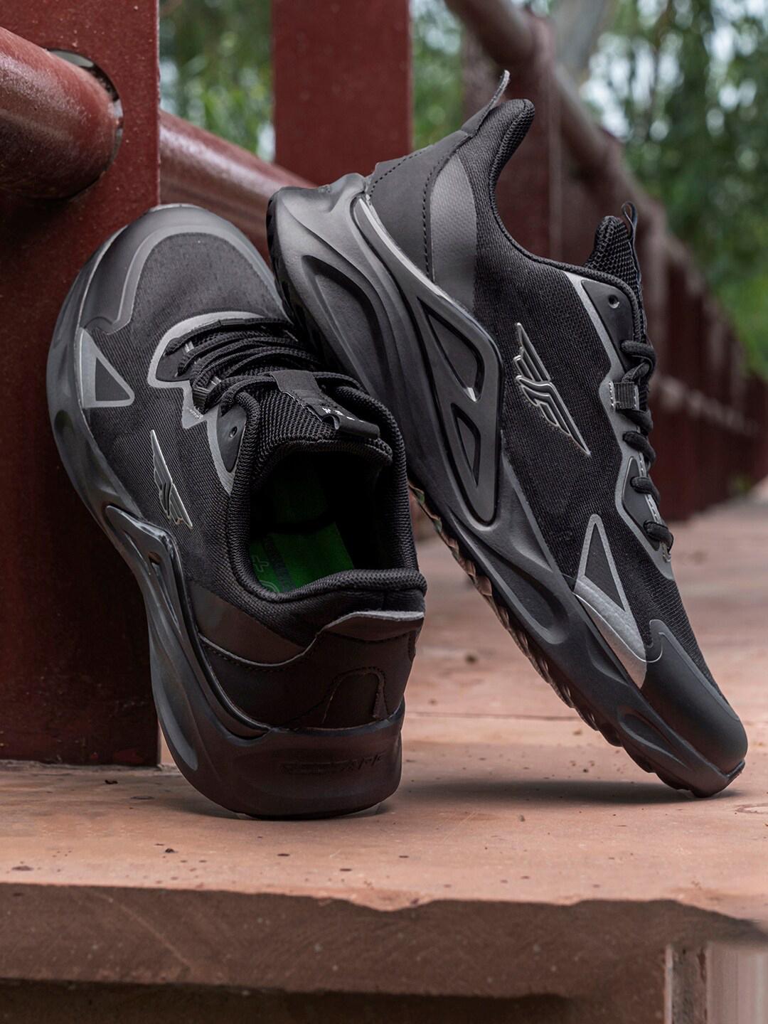 Buy Red Tape Men Black Mesh Walking Shoes Sports Shoes for Men