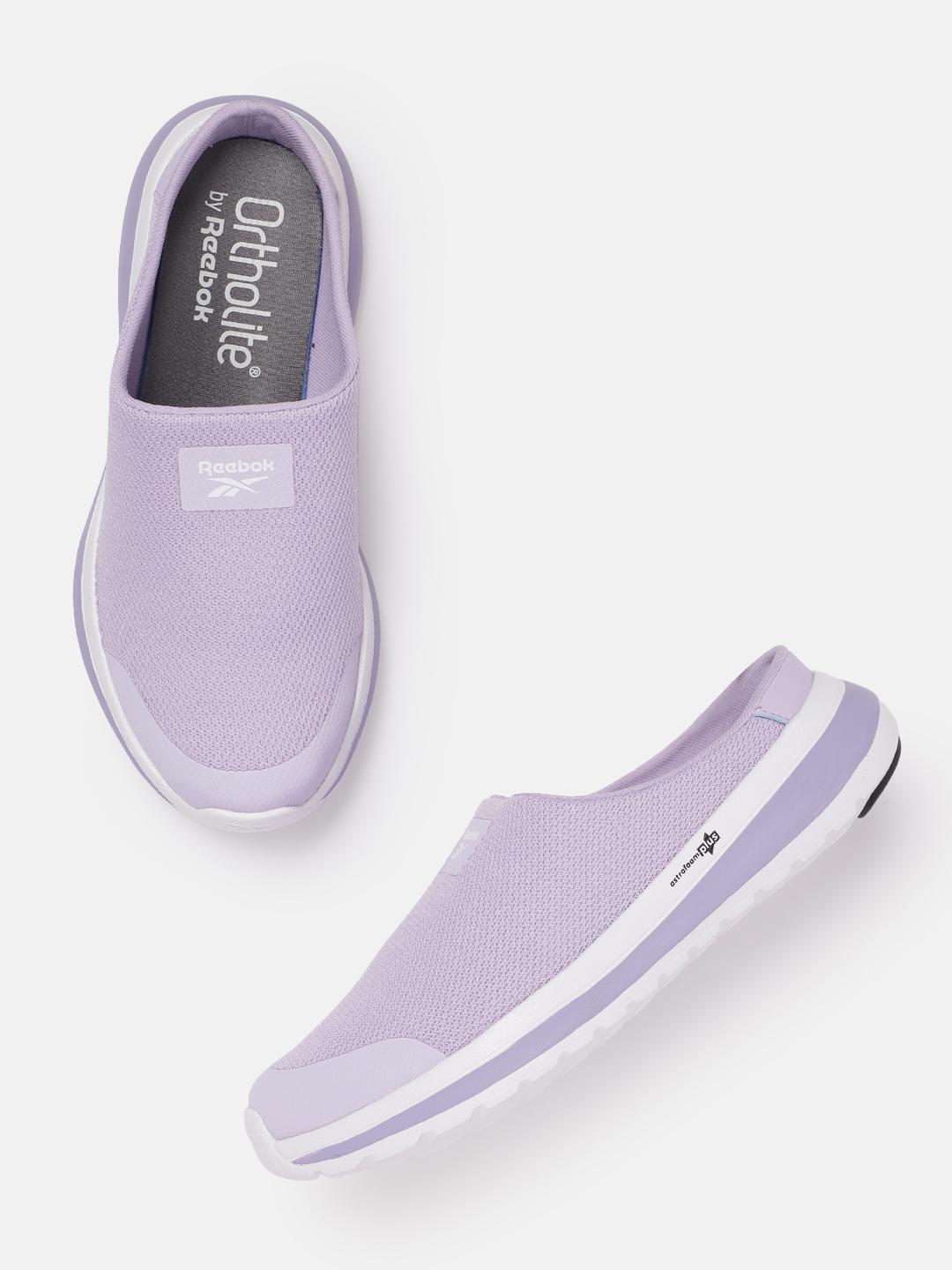 Buy Reebok Women Woven Design Comfort Wonderer Walking Mules