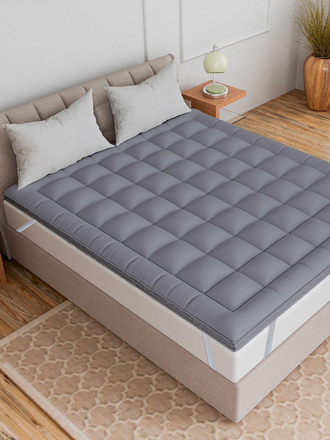 Buy CURIOUS LIFESTYLE Grey 1000 GSM Microfibre Queen Size Mattress