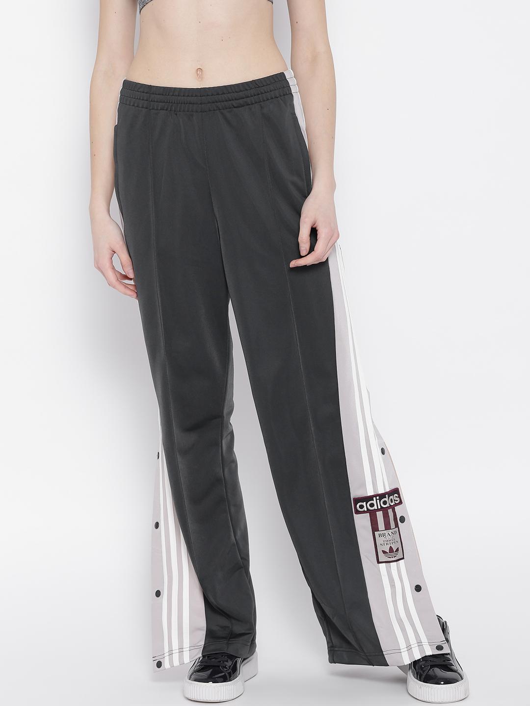 Buy ADIDAS Originals Women Charcoal Grey ADIBREAK Track Pants
