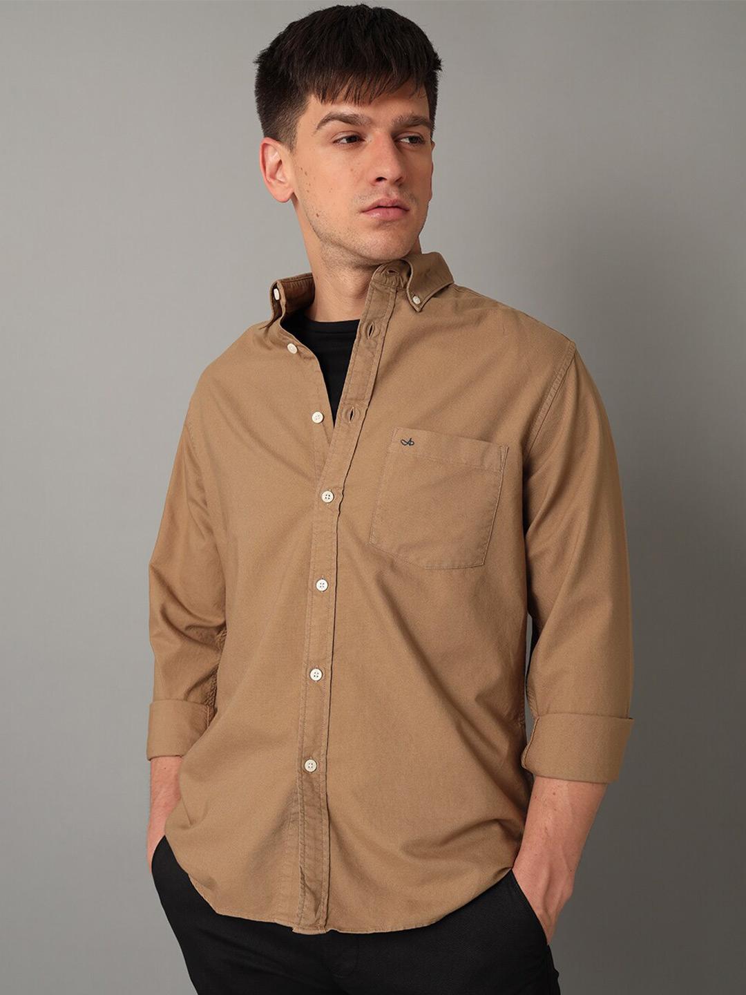 Aldeno Opaque Pure Cotton Casual Regular Fit Shirt