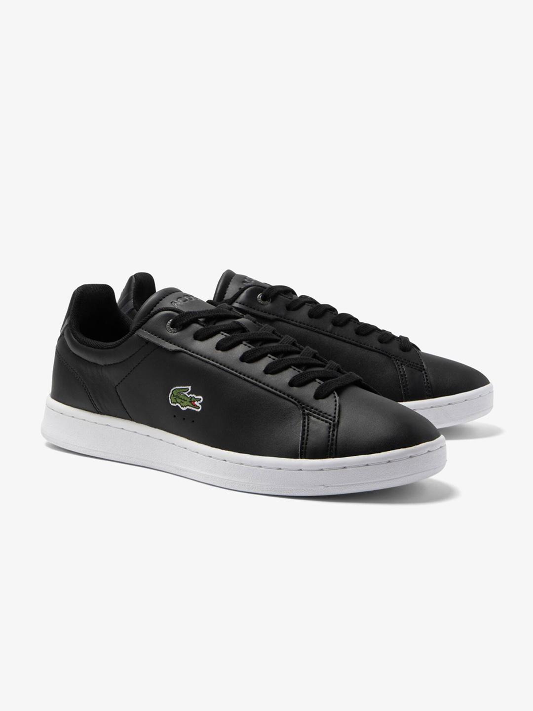 Buy Lacoste Men Leather Comfort Insole Contrast Sole Sneakers