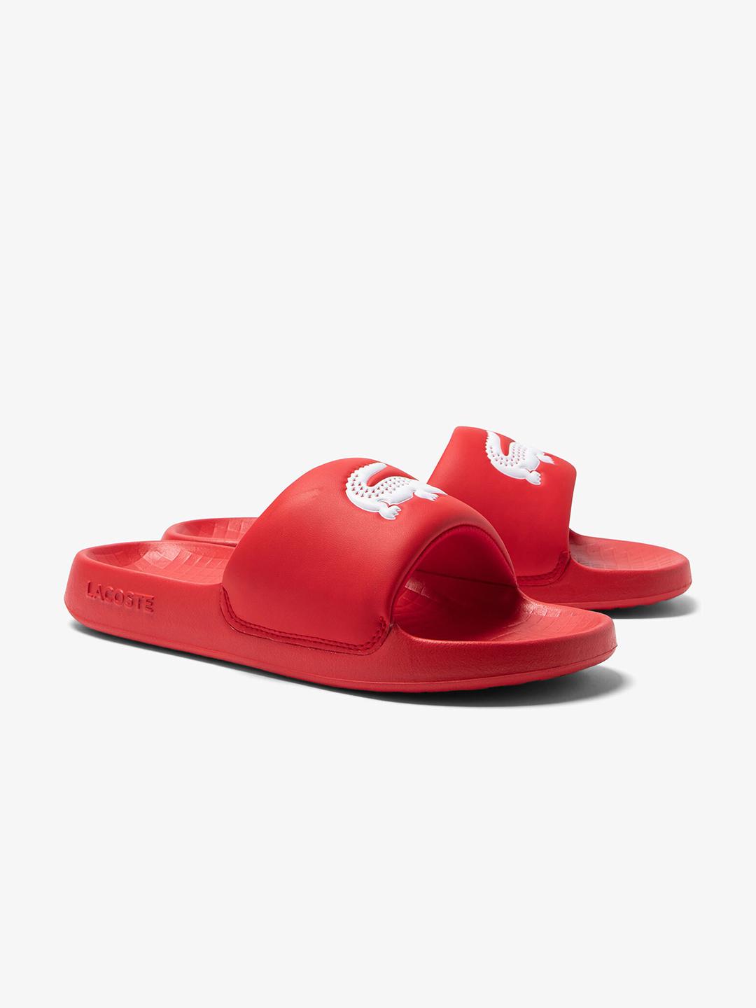 Buy Lacoste Men Croco Sliders Flip Flops for Men 24057988