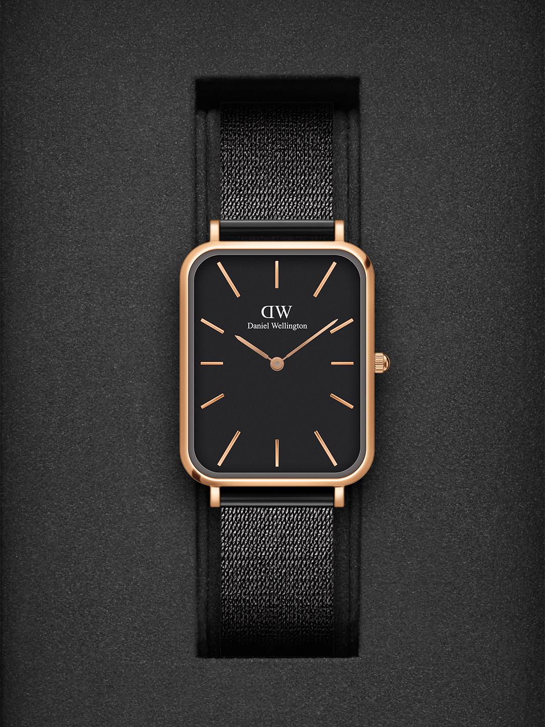 Buy Daniel Wellington Quadro Pressed Ashfield RG Women Dial
