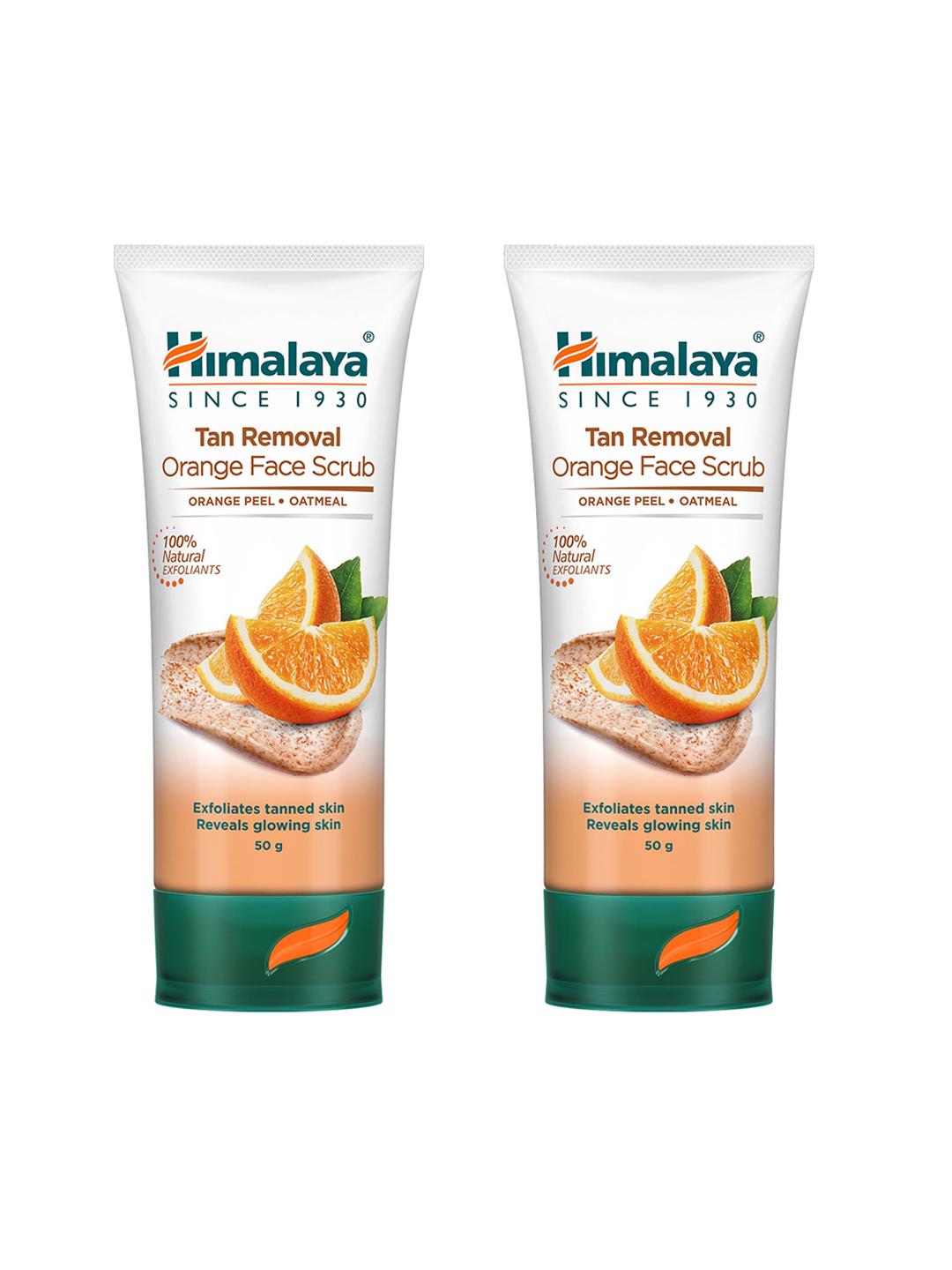 Himalaya Orange Face Scrub with Oatmeal 50g x 2 Pack of 2 - Image 1
