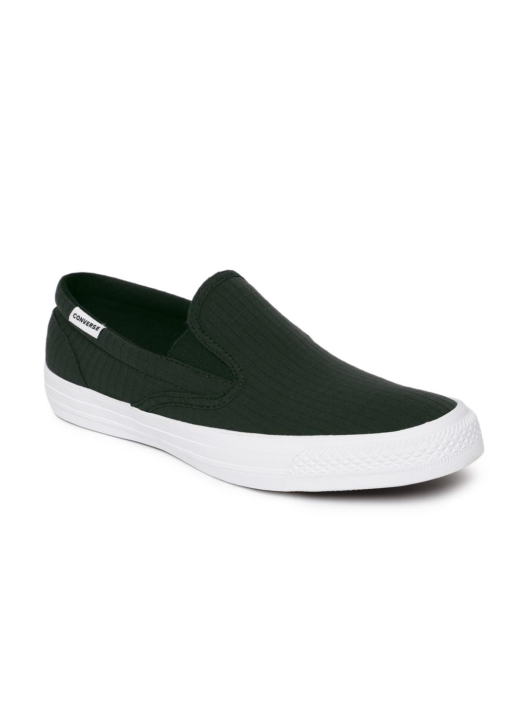 Buy Converse Men Black White Slip-On Sneakers Casual Shoes for