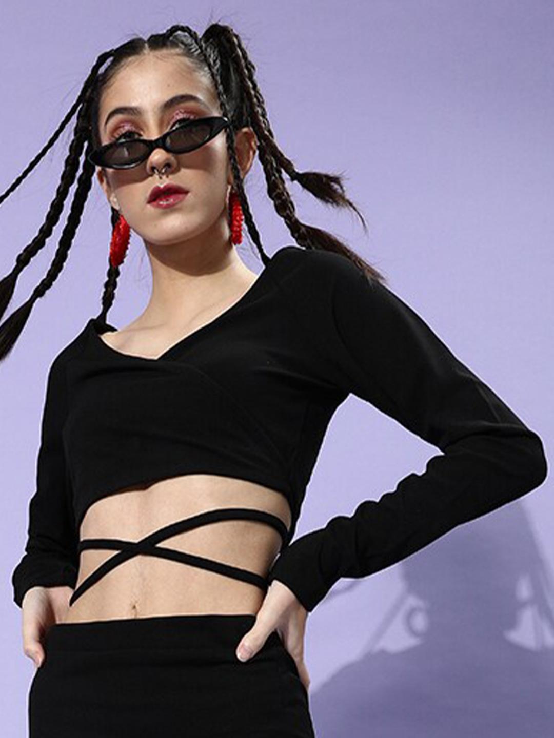 how to tie zara wrap top