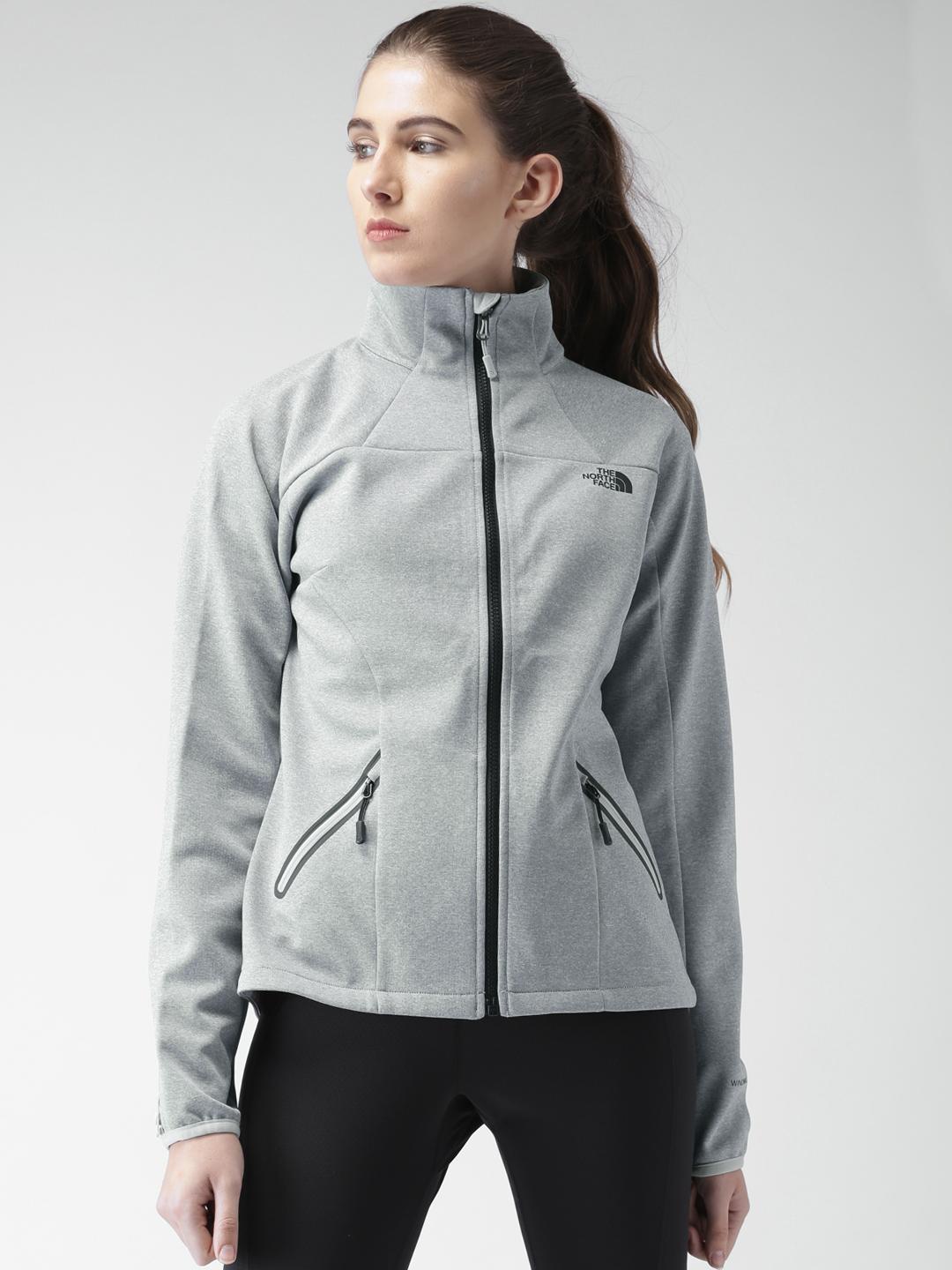 ノースフェイスサミットFLASH JACKET 【Women’s】S グレー Buy The North Face Women Grey FASTER HIKE WINDWALL SOFTSHELL