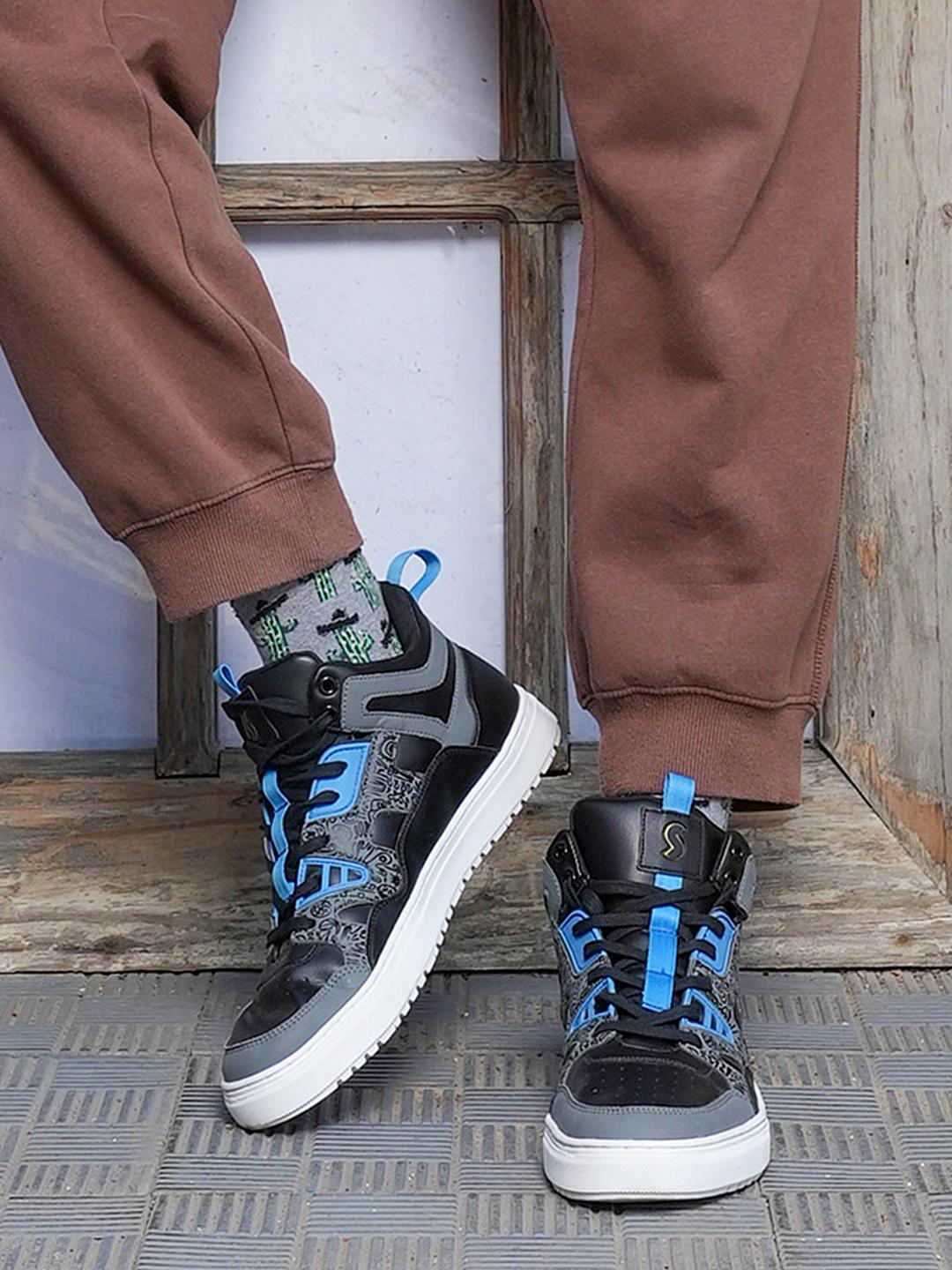 Foam Insole High Top Memory Foam Shoes Buy Solethreads Men DOODLE High-Top  Printed Memory Foam