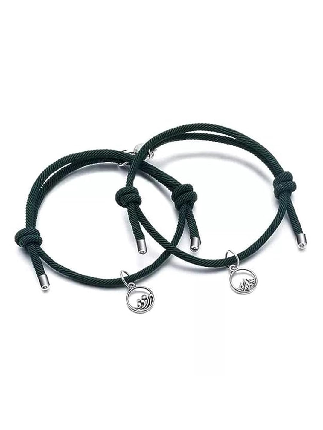 Buy KRYSTALZ Unisex Set Of Charm Couple Bracelet Bracelet for