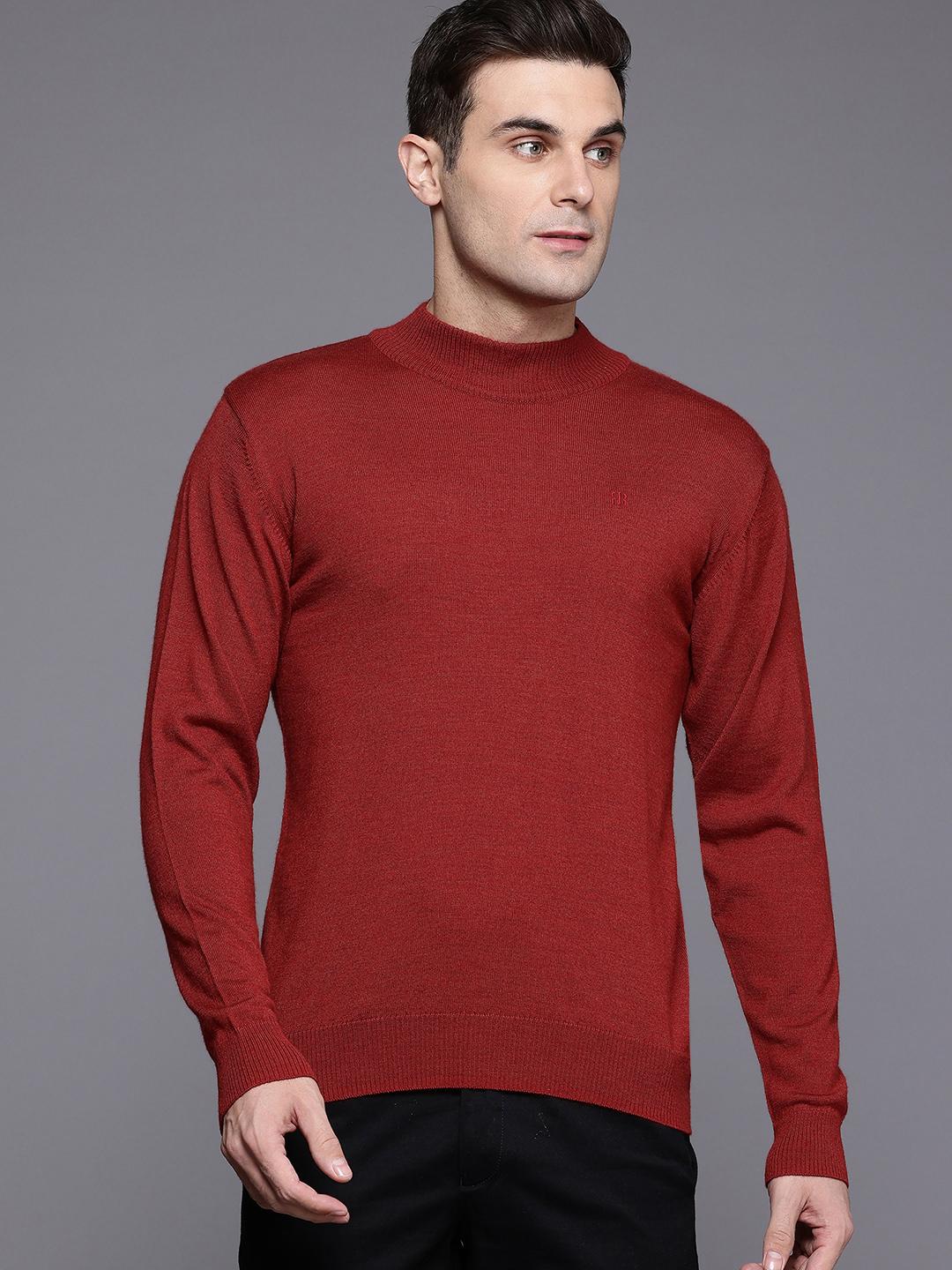 Buy Raymond High Neck Pullover Sweaters for Men 24308898 Myntra