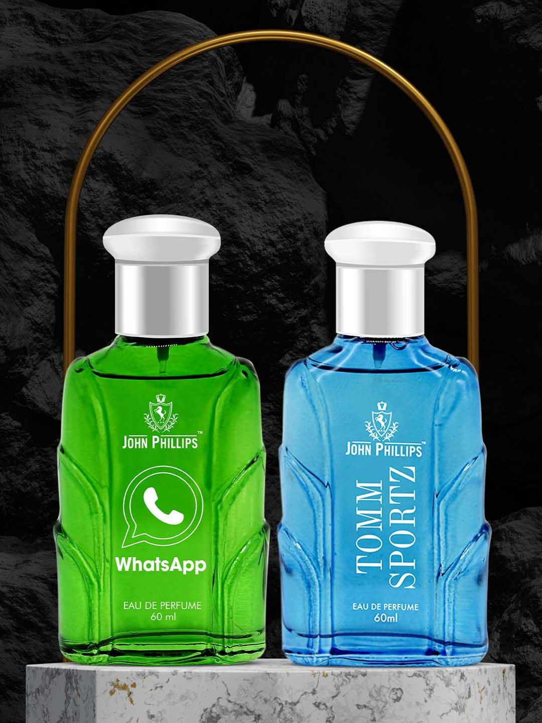 Buy JOHN PHILLIPS Set Of 2 Whatsapp & Tomm Sportz Eau De Perfumes