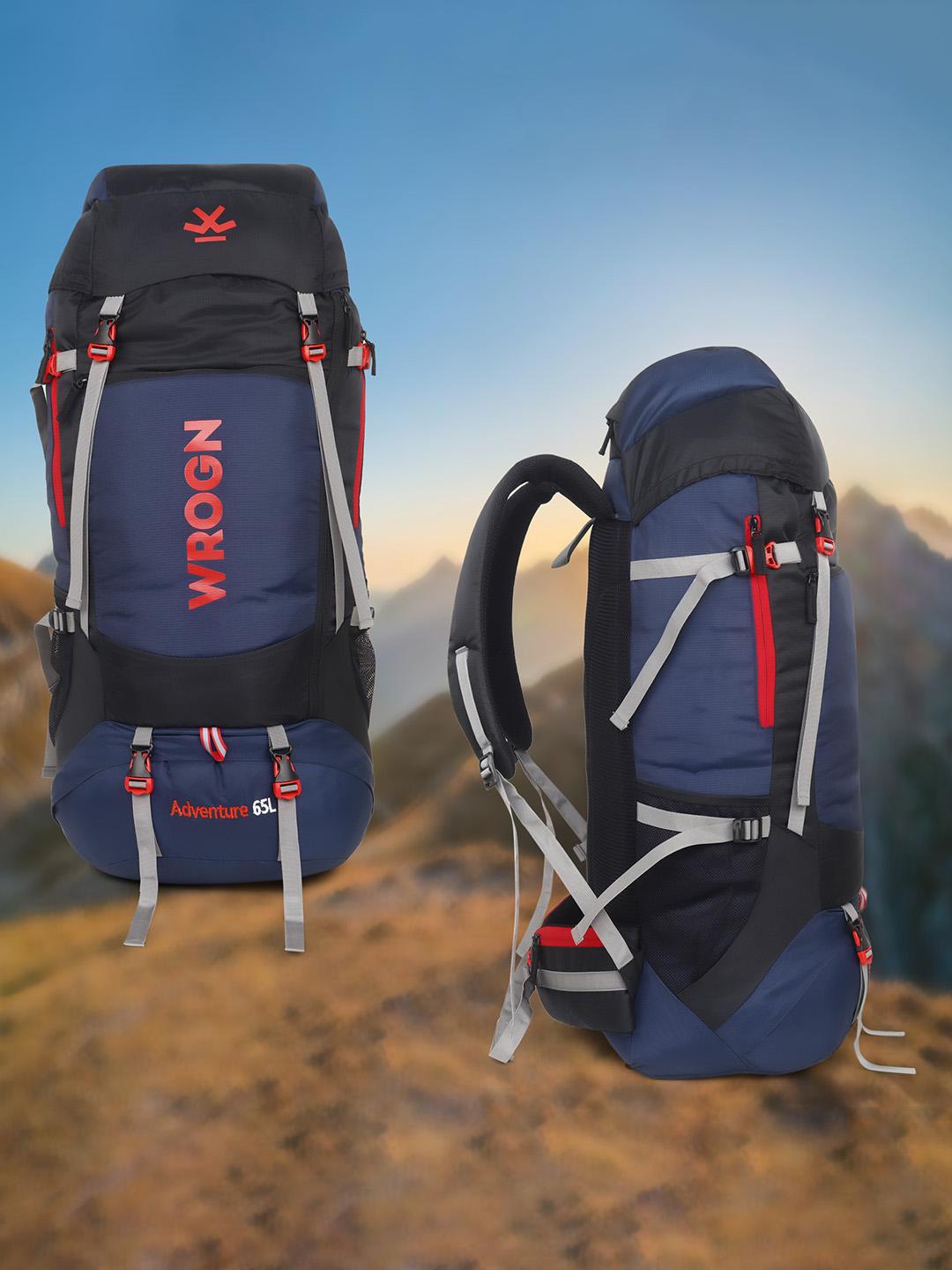 WROGN Unisex Colourblocked Waterproof Rucksack - Image 1