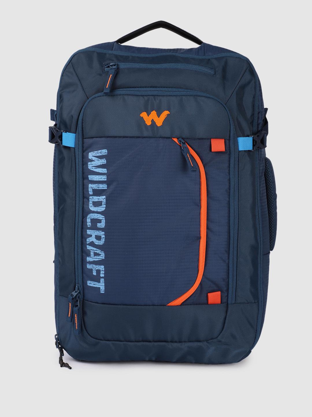 backpack bags for travel wildcraft Wc 1 Broken Camo Standard Orange (11909) (Medium Size), Orange, Mid Size, Backpacks Buy Wildcraft Travel Pro 50