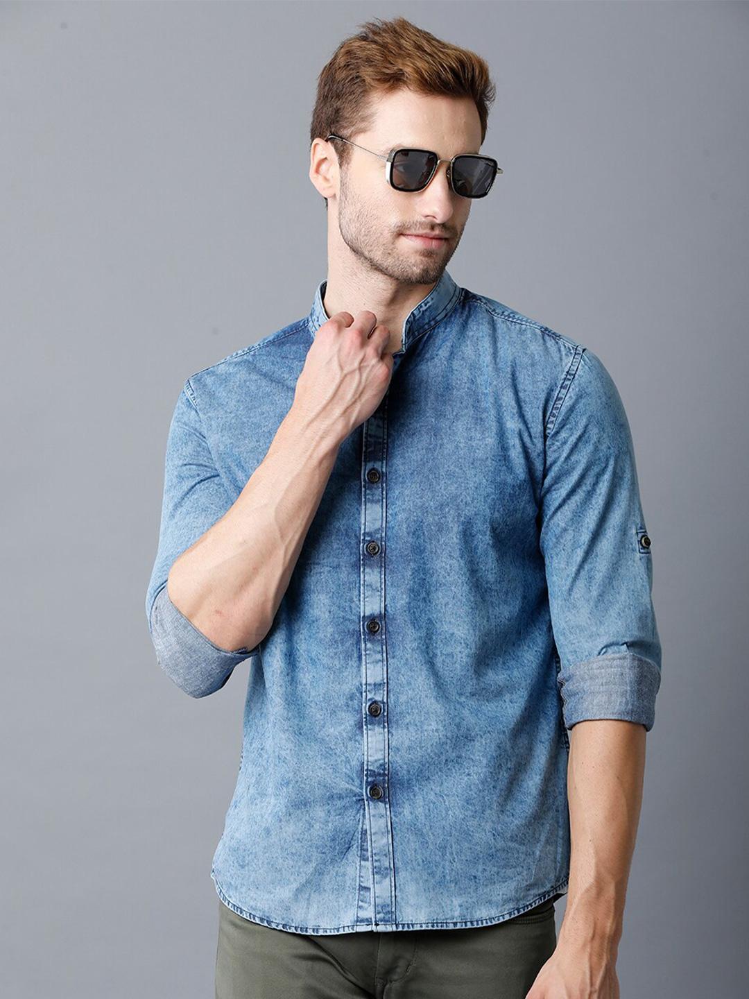 Buy YOVISH Comfort Denim Casual Shirt - Shirts for Men 24436356