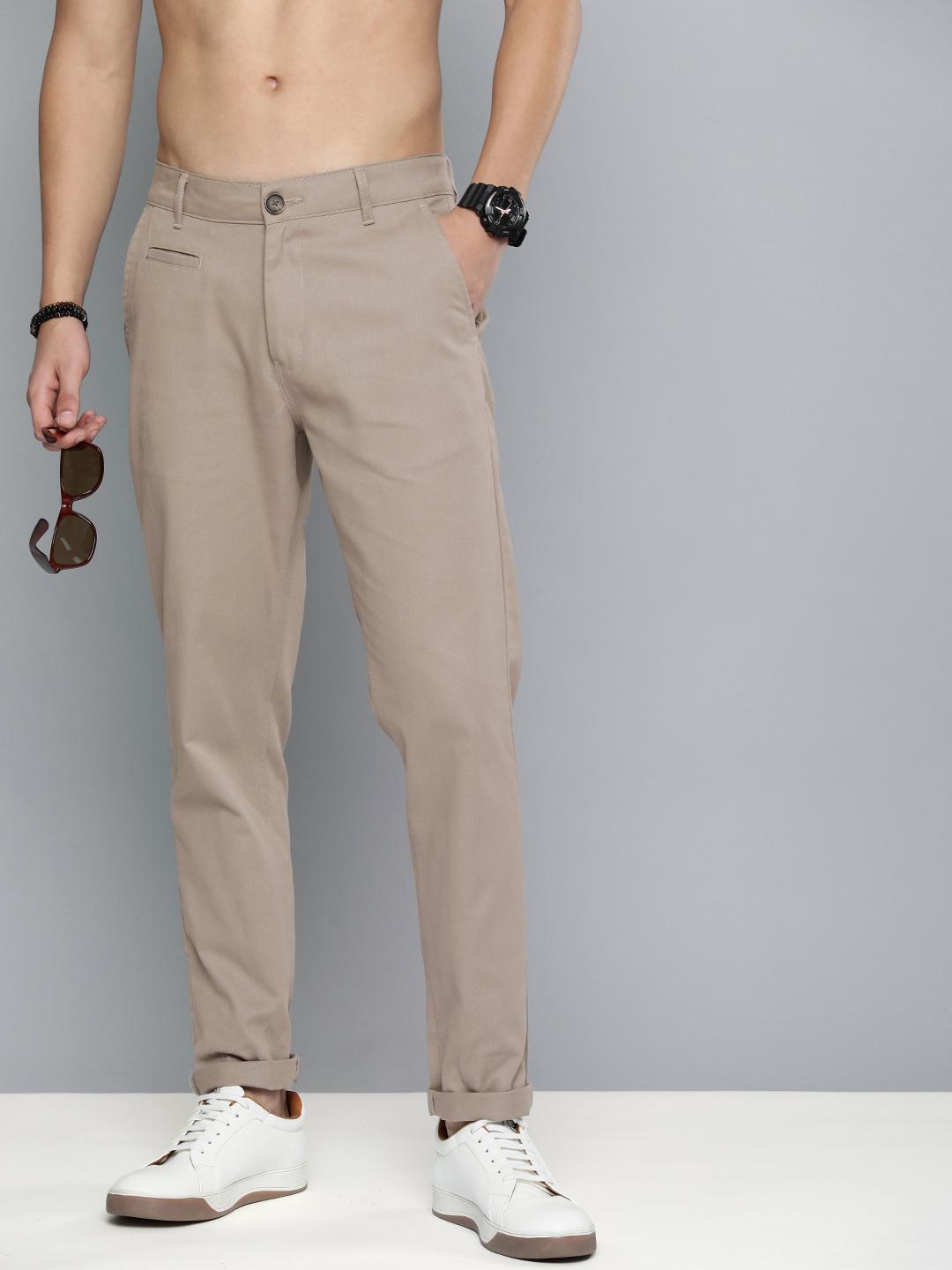 Buy R.Code by The Roadster Life Co. Men Pure Cotton Chinos
