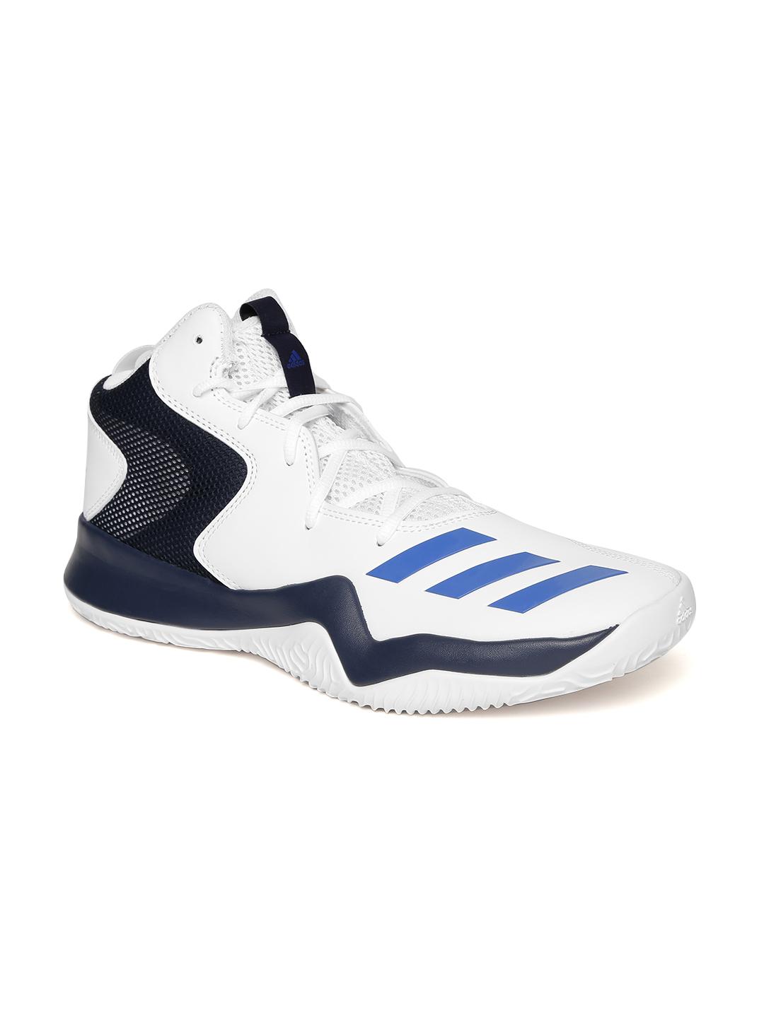Buy ADIDAS Men White Crazy Team II Basketball Shoes Sports Shoes