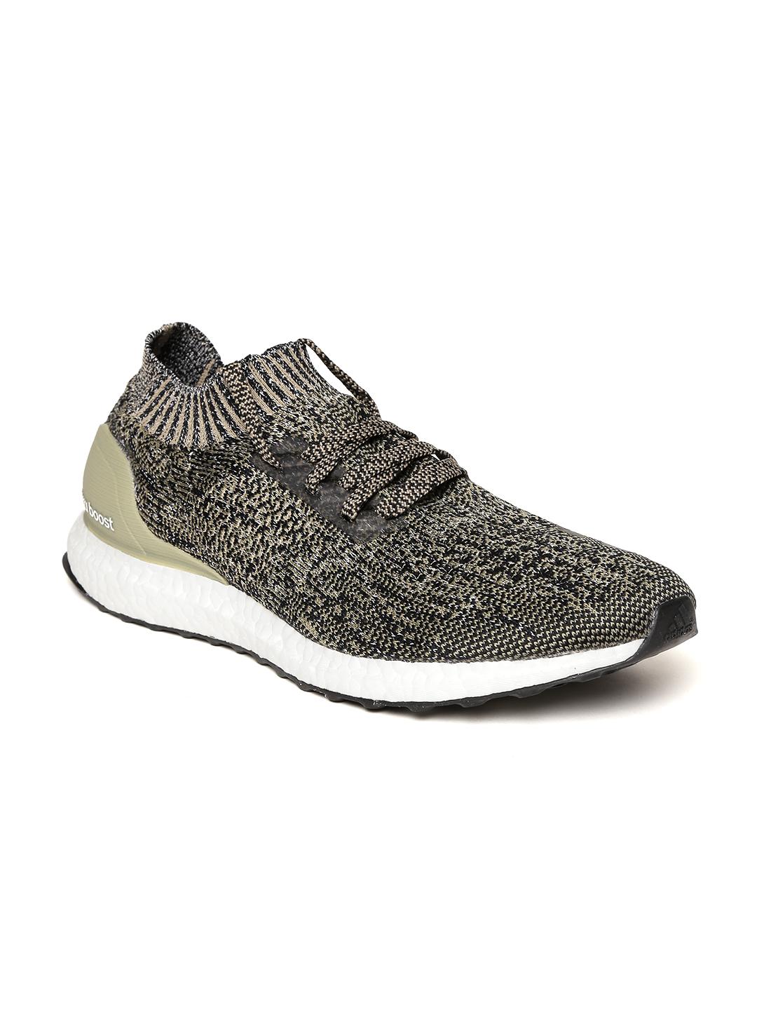adidas gazelle silver green womens Adidas Unisex Ultraboost 1.0 Chalk White / Silver Green / Olive Strata  Running Shoes