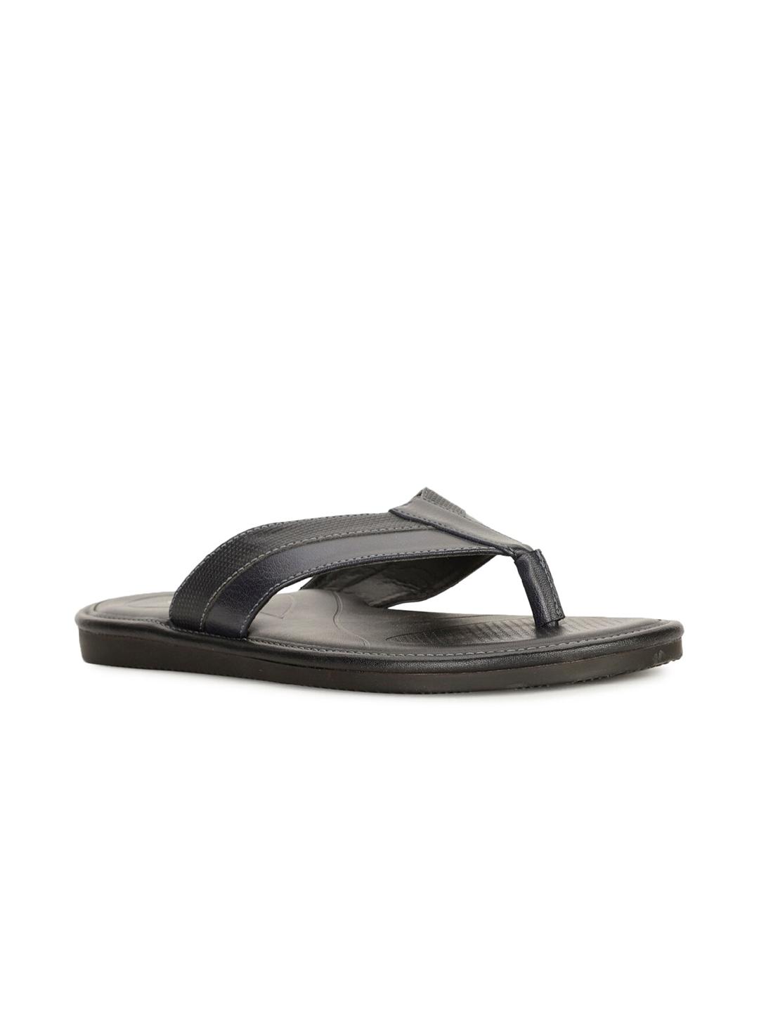 Bata Men Textured Thong Flip-Flops