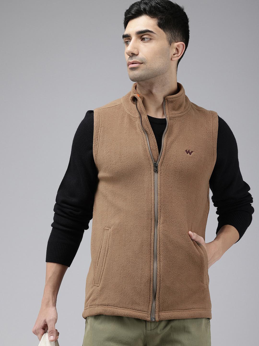 Buy Wildcraft Mock Collar Fleece Trekking Sporty Jacket - Jackets