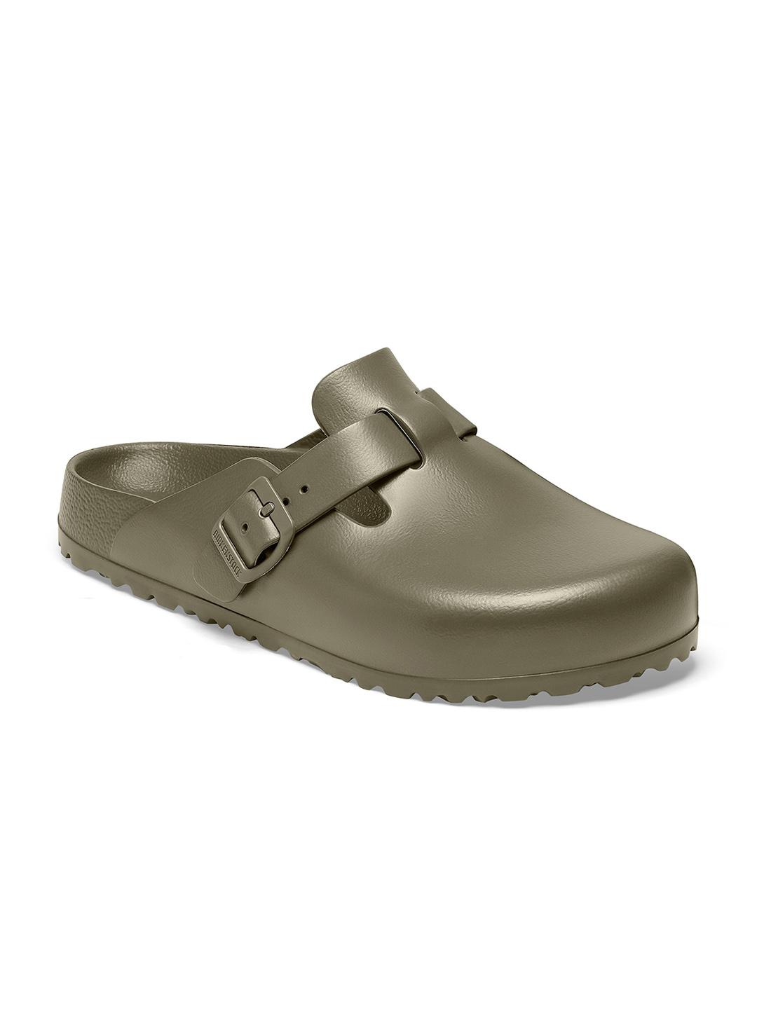 Buy Birkenstock Boston Essentials Faded Khaki Regular Width Eva