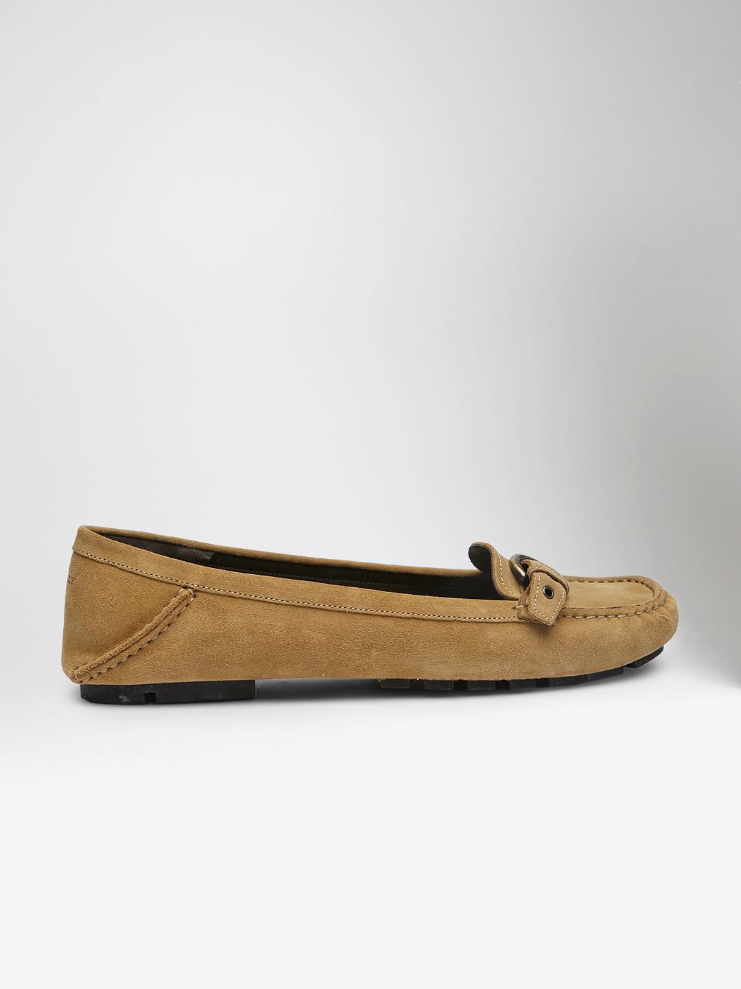 Buy Bally Women Tan Bown Loafers Casual Shoes for Women 2468063