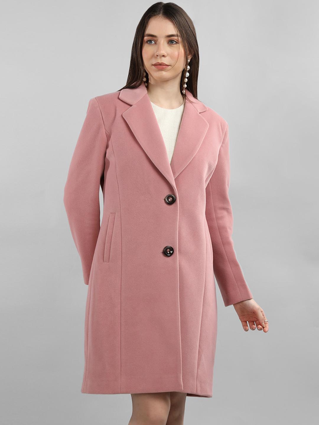 Pea Coat Fashion Color Matching Lapel Wool Long Coat Buy Plagg