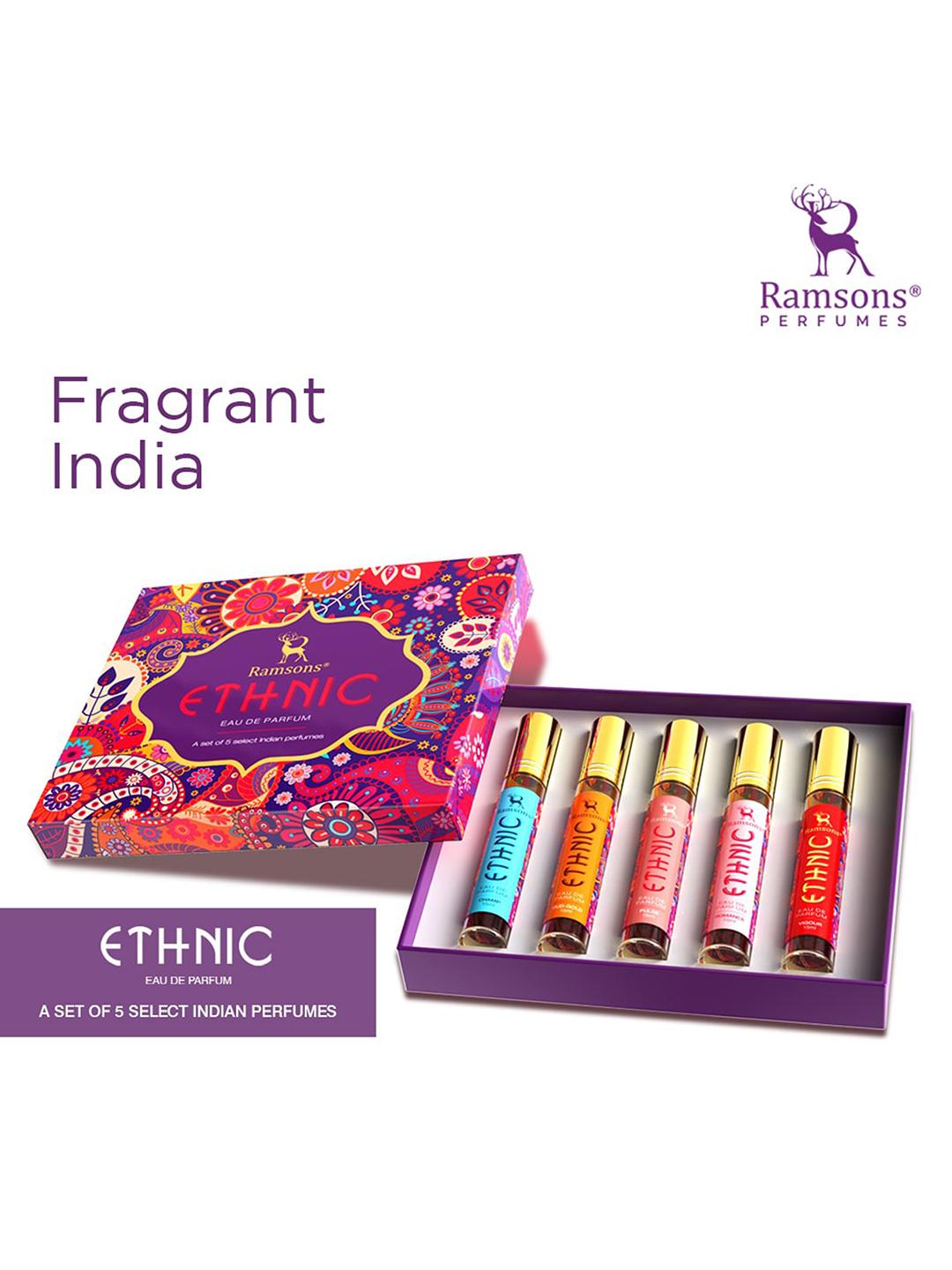 Buy Ramsons Ethnic 5Pcs Eau De Parfum Exquisite Gift Set 15ml Each
