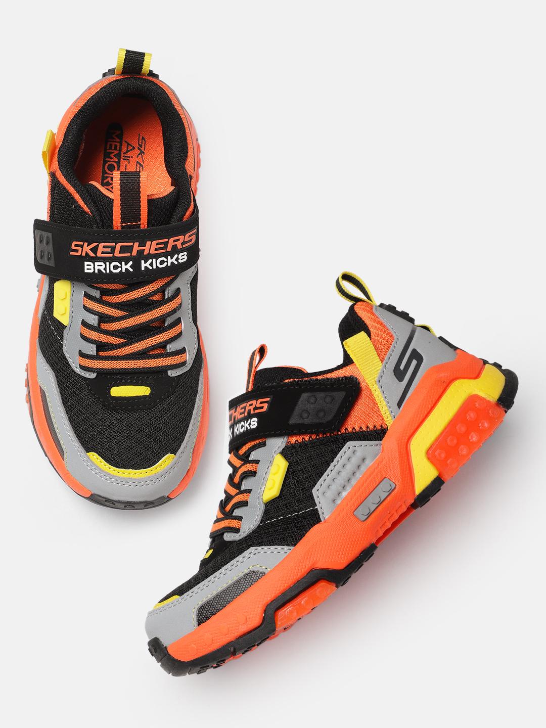 Buy Skechers Boys BRICK KICKS 2.0 Colourblocked Sneakers - Casual