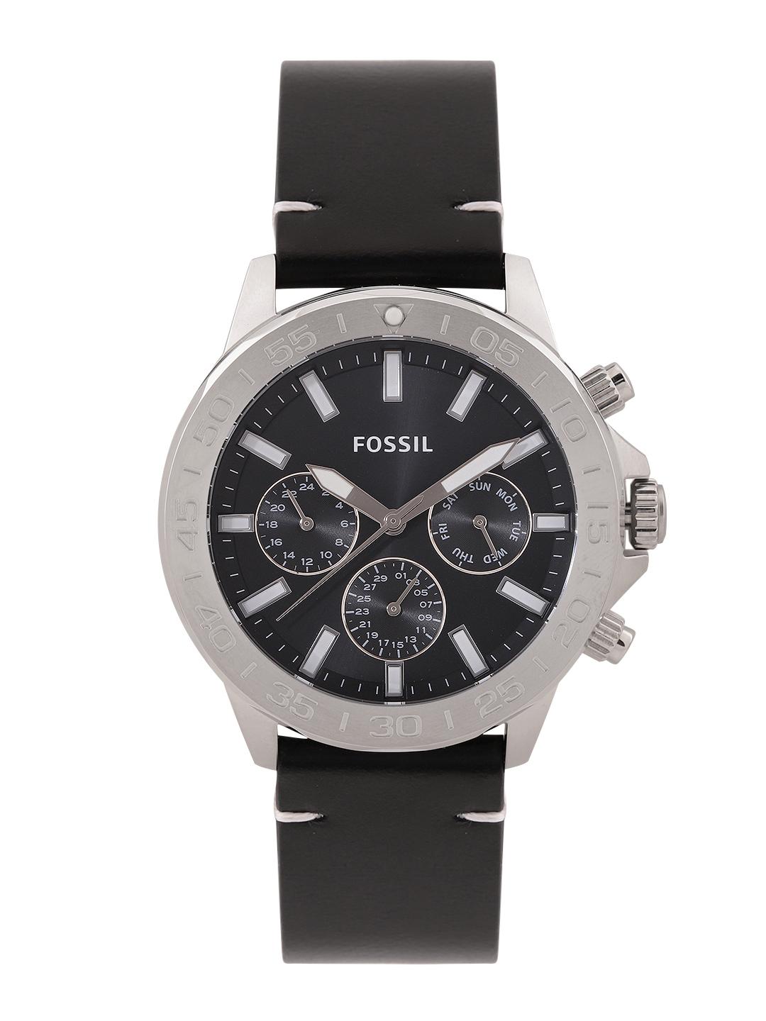 Fossil Bannon BQ2708 Orologio Da Uomo - Design Moderno, Cassa E Quadrante Nero