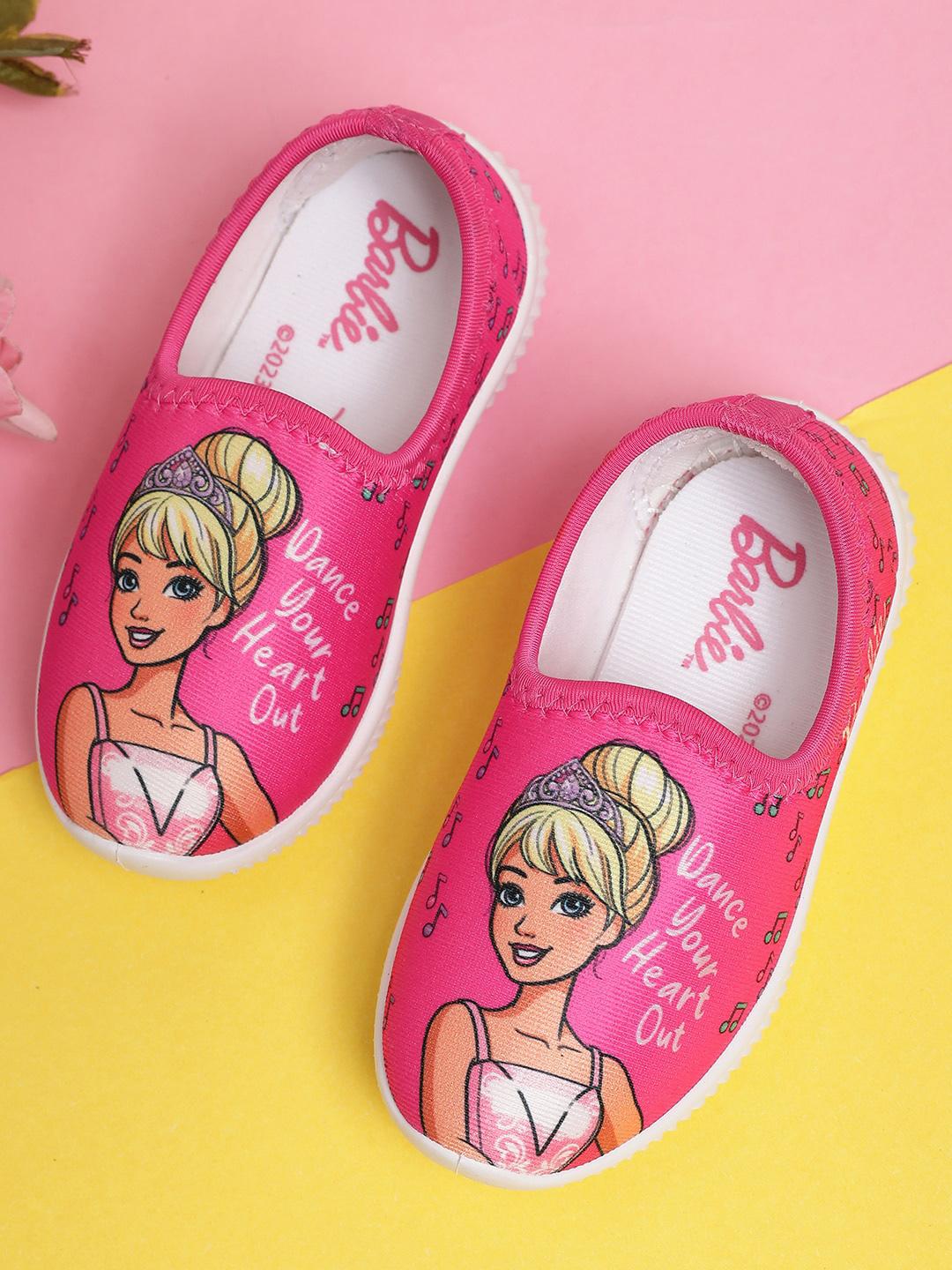 SICKING Barbie スニーカー Forbitches designer Buy Kids Ville Girls Barbie Printed Slip-On Sneakers - Casual