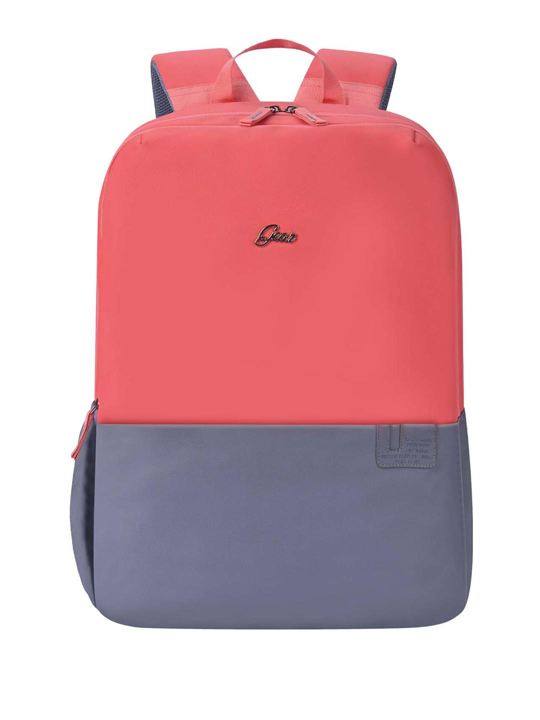 Buy Gear Unisex Colourblocked Medium-Sized Laptop Backpack 13L