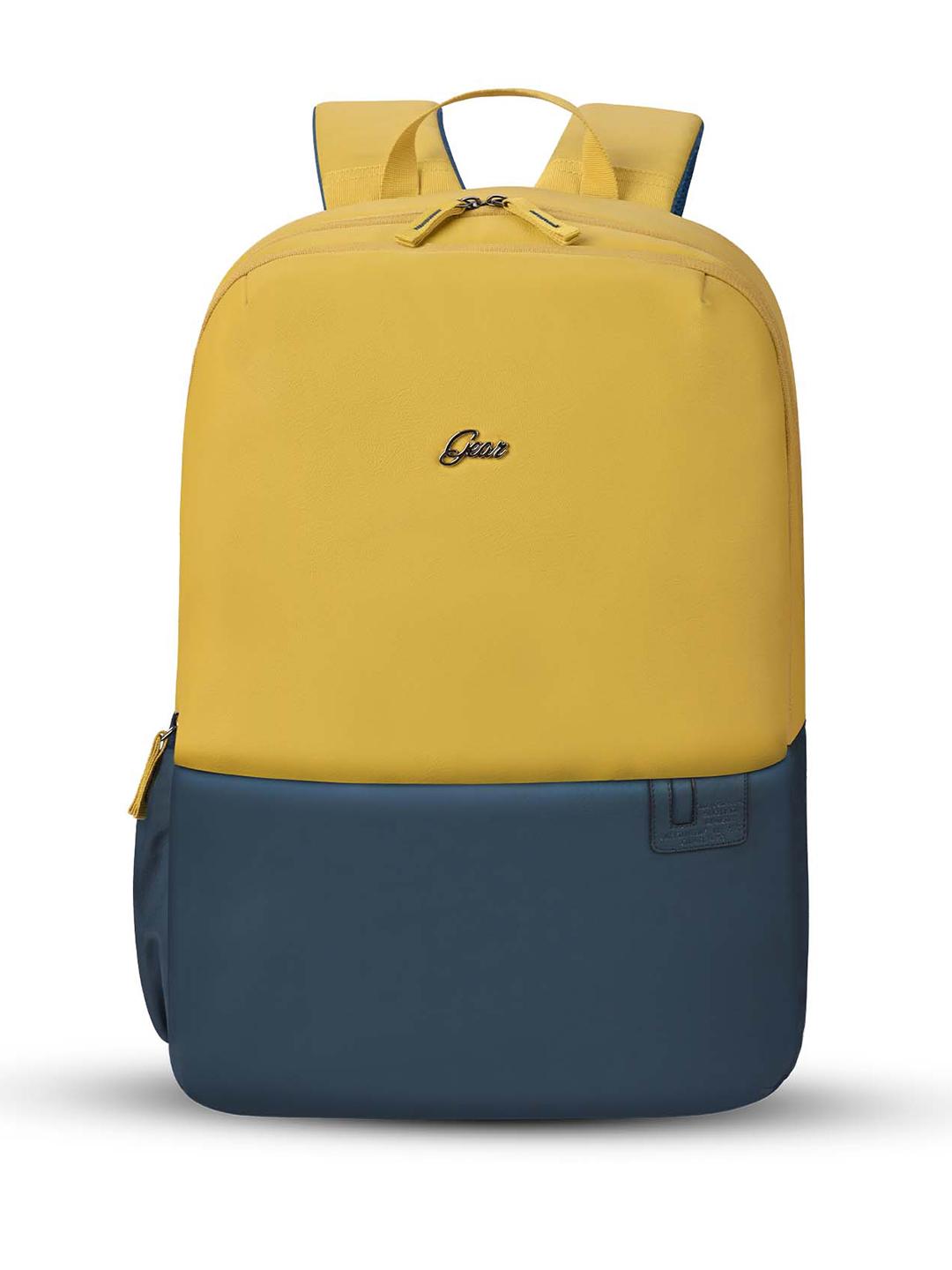 Buy Gear Unisex Colourblocked Medium-Sized Laptop Backpack 13L - Main Image