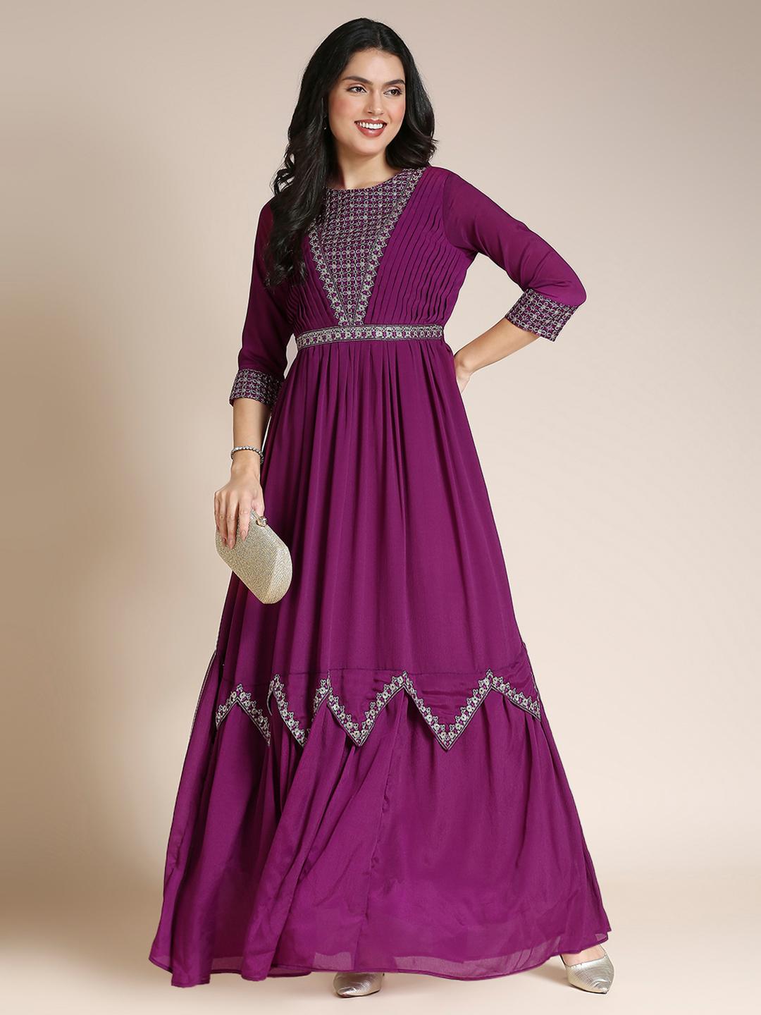 Ameri MEDI PALACE EMBROIDERY DRESS AMERI MEDI PALACE EMBROIDERY  
