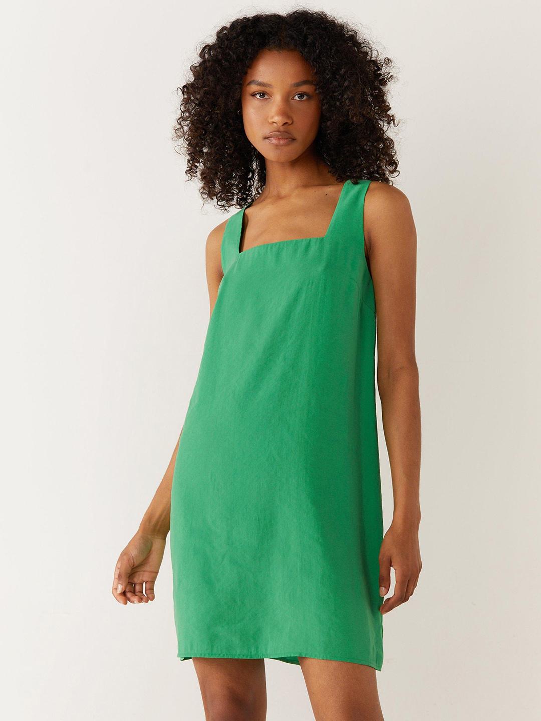 Buy WAREHOUSE Textured Mini Shift Dress - Dresses for Women