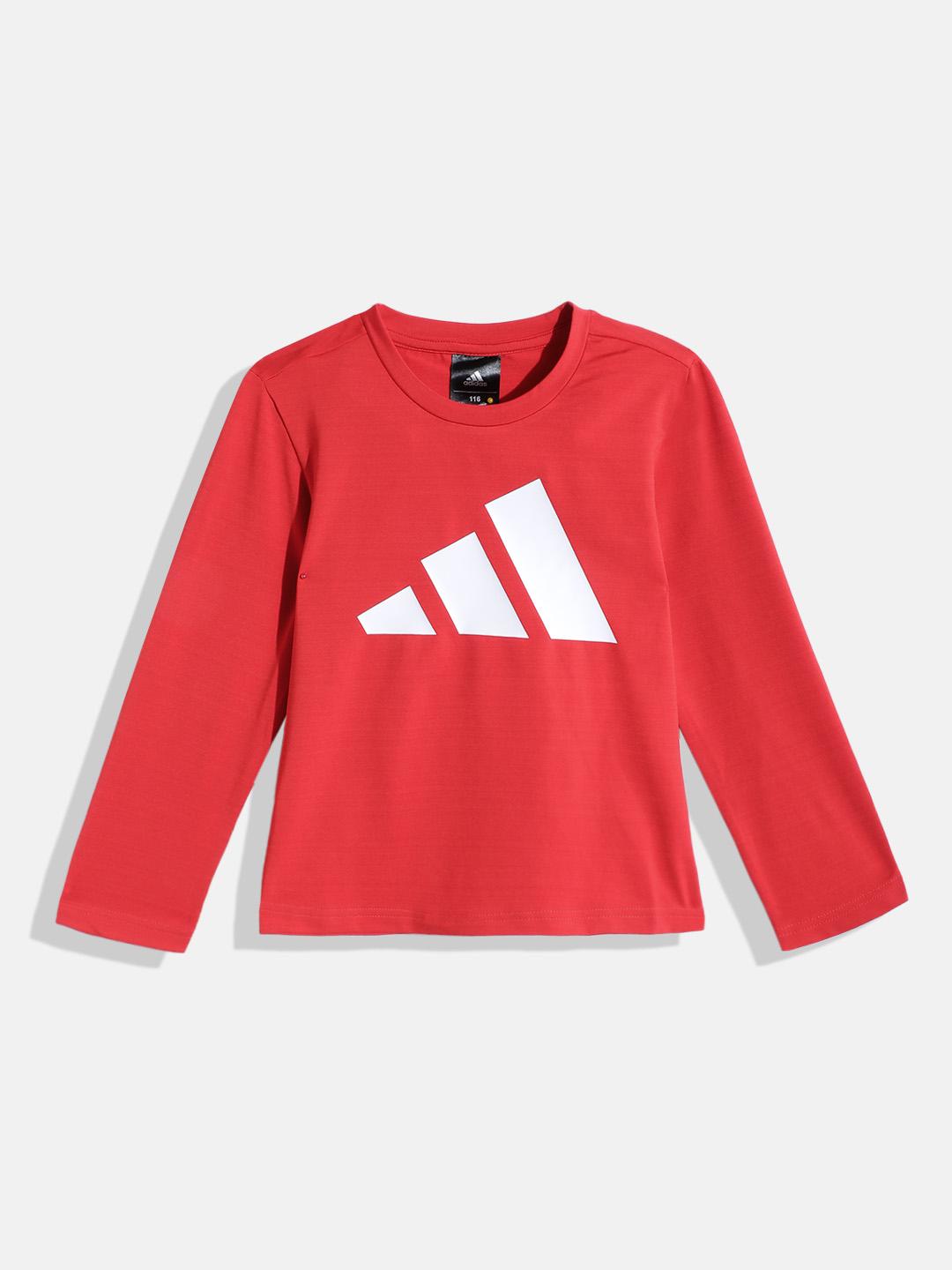 Buy ADIDAS Kids Brand Logo Detailed T-shirt Tshirts for Unisex