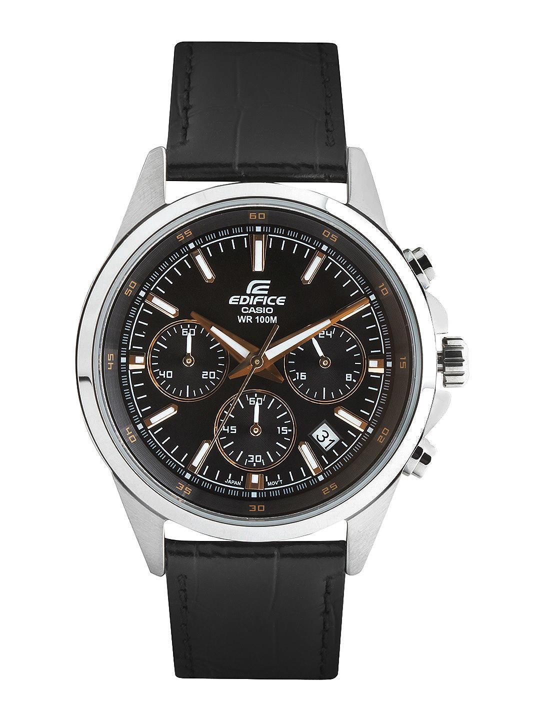 Buy CASIO Edifice Men Black Dial Chronograph Watch EFR-527L-1AVUDF