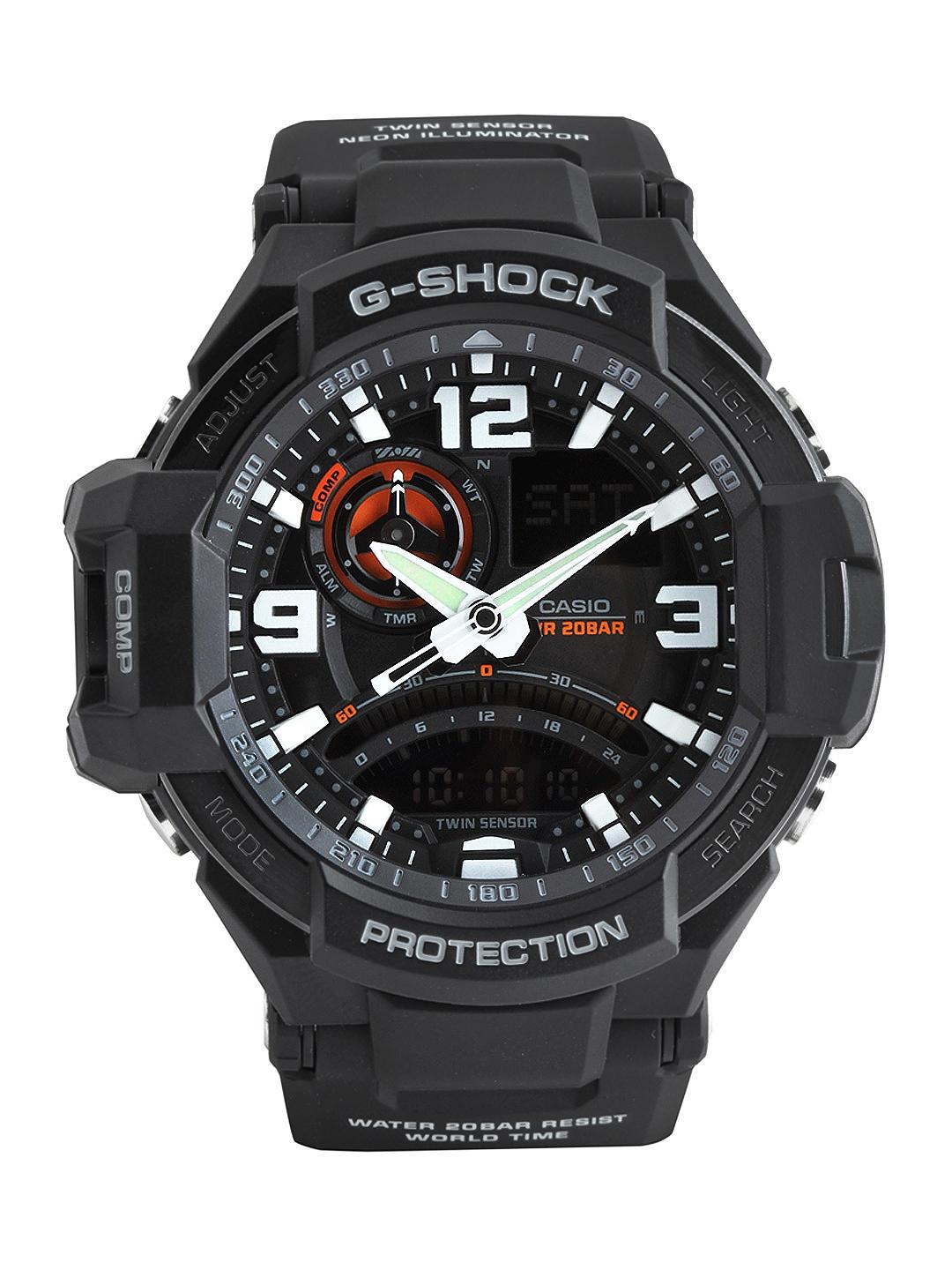 Buy Casio G-Shock GA-1000-1ADR Black Analog-Digital Dial Resin