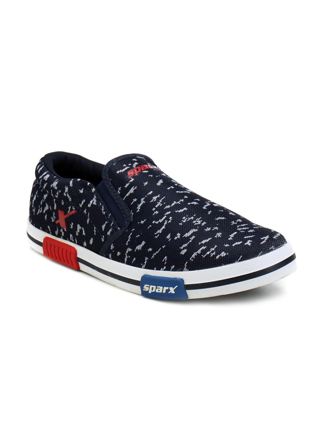 Buy Sparx Men Navy Blue Loafers Casual Shoes for Men 2512833 - Main Image