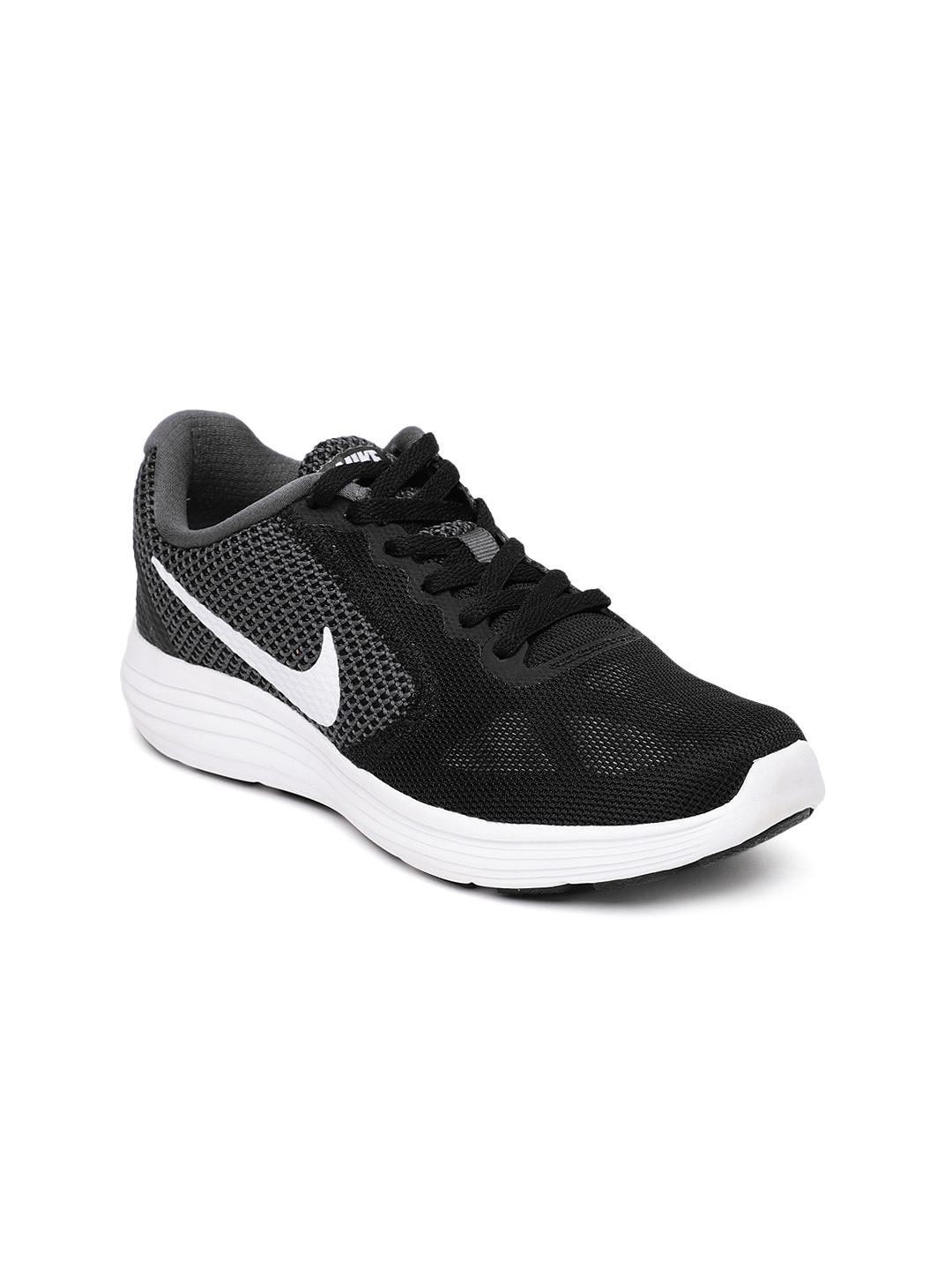 nike revolution 3 womens black