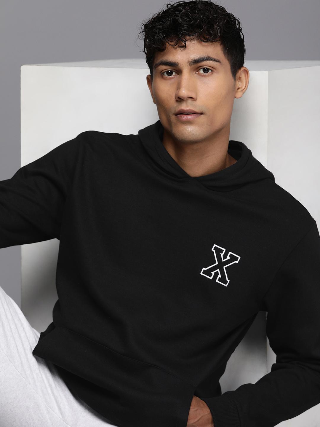 Buy HRX by Hrithik Roshan Men Lifestyle Fleece Hooded Sweatshirt