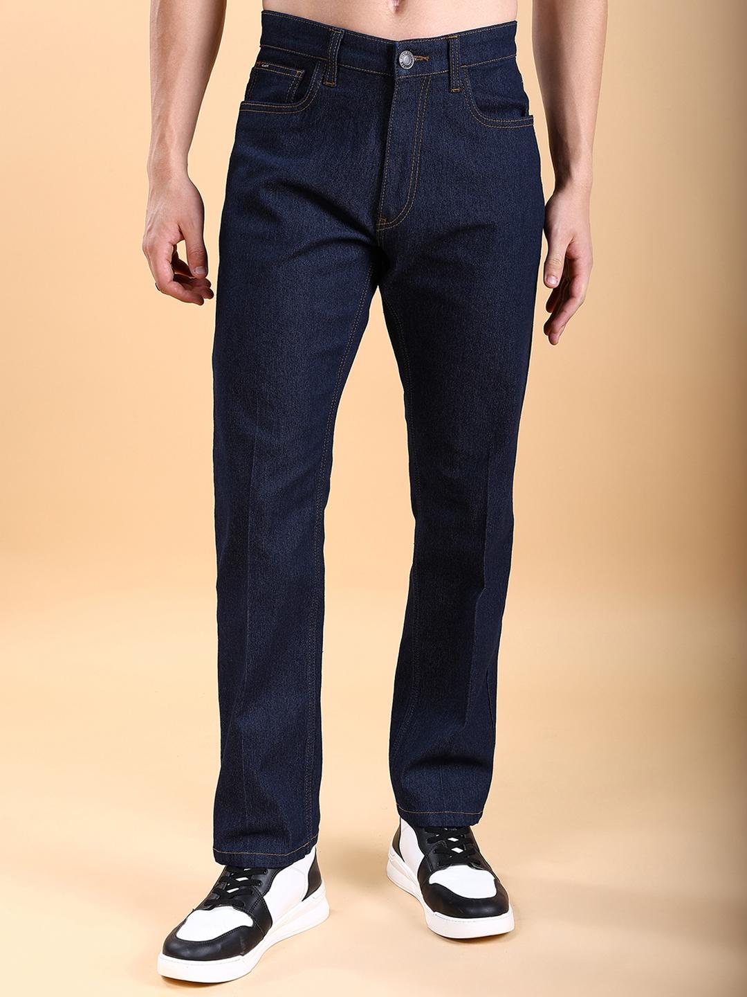 HIGHLANDER Men Straight Fit Stretchable Jeans - Image 1