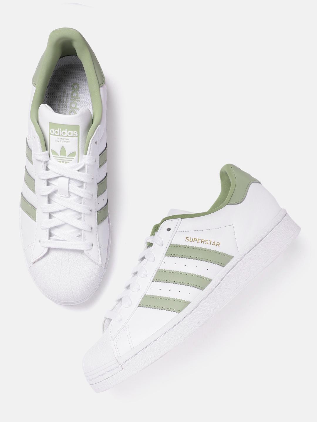 Buy ADIDAS Originals Women Striped Superstar Sneakers with