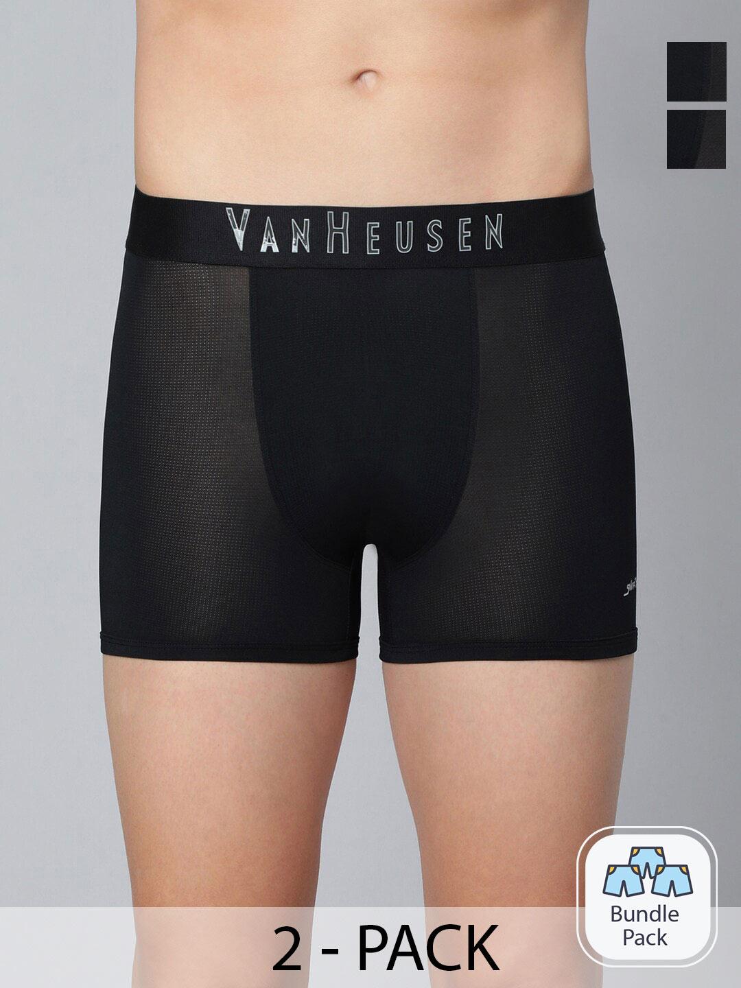 Van Heusen Men Pack of 2 Mid Rise Trunk - Image 1